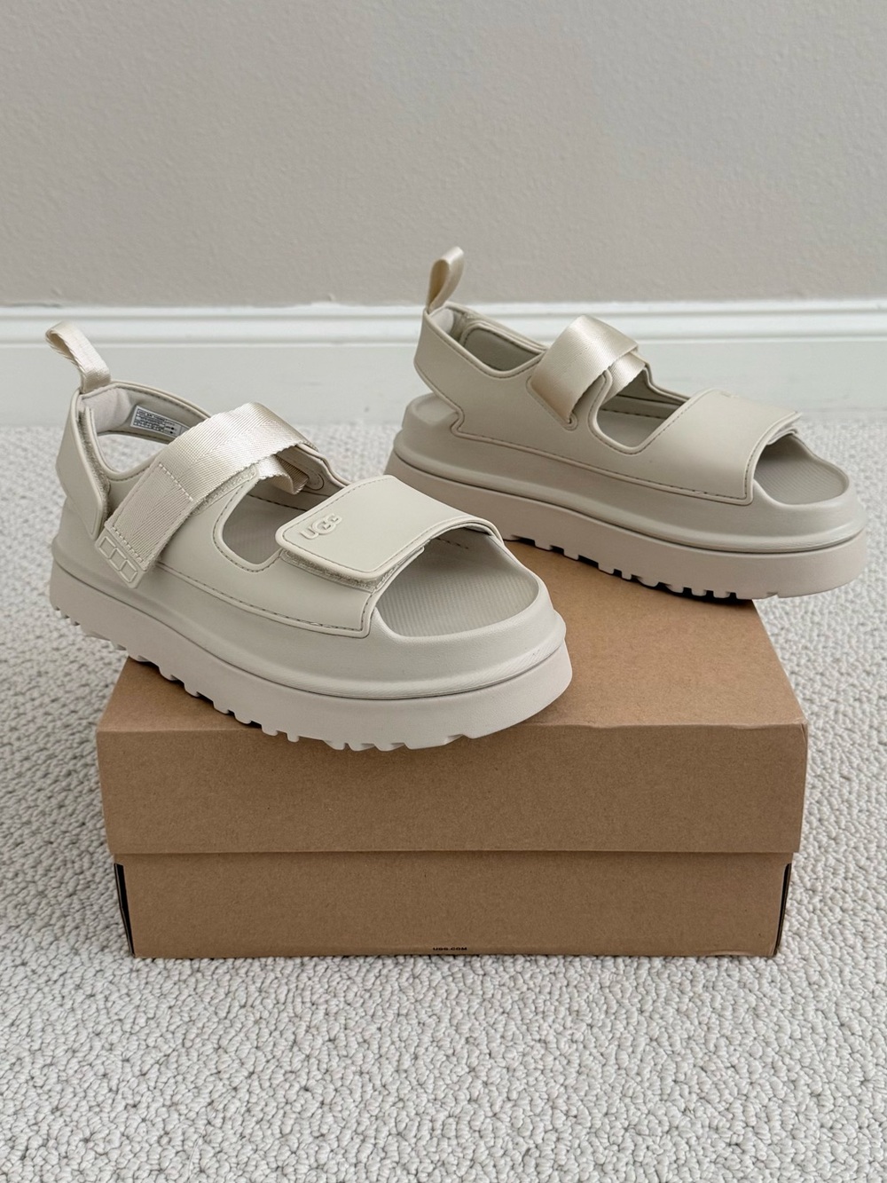 UGG Goldenglow Sea Salt Sandals